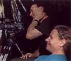 David Blyth directs the shoot